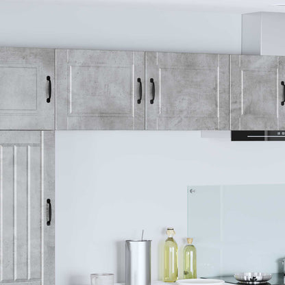 vidaXL Wall Cabinet PORTO Concrete Grey 50 x 31 x 40 cm 1