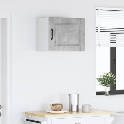 vidaXL Wall Cabinet PORTO Concrete Grey 50 x 31 x 40 cm 4