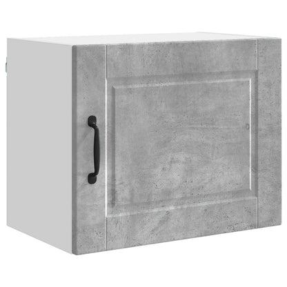 vidaXL Wall Cabinet PORTO Concrete Grey 50 x 31 x 40 cm 2