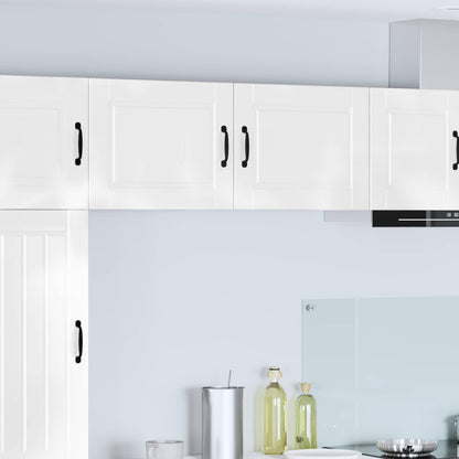 vidaXL Wall Cabinet PORTO High Gloss White 50 x 31 x 40 cm 1