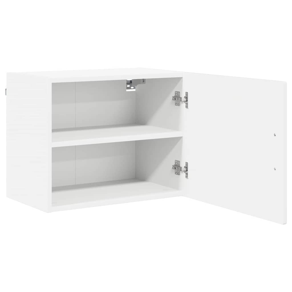 vidaXL Wall Cabinet PORTO High Gloss White 50 x 31 x 40 cm 5