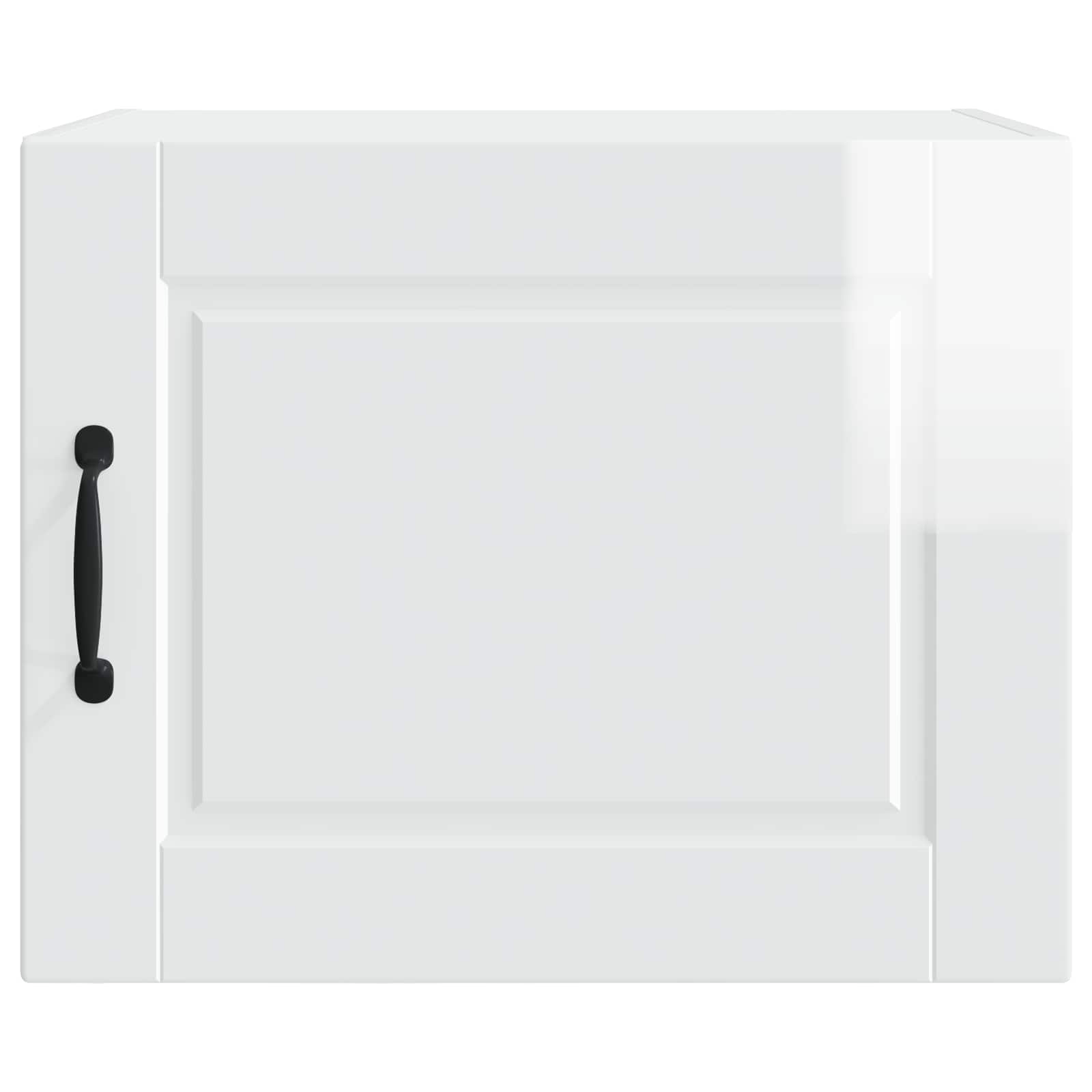 vidaXL Wall Cabinet PORTO High Gloss White 50 x 31 x 40 cm 6