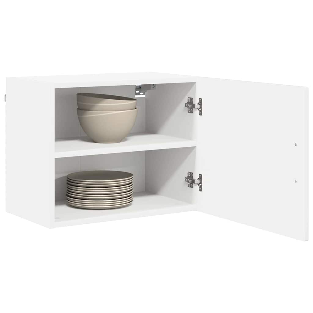 vidaXL Wall Cabinet PORTO High Gloss White 50 x 31 x 40 cm 3