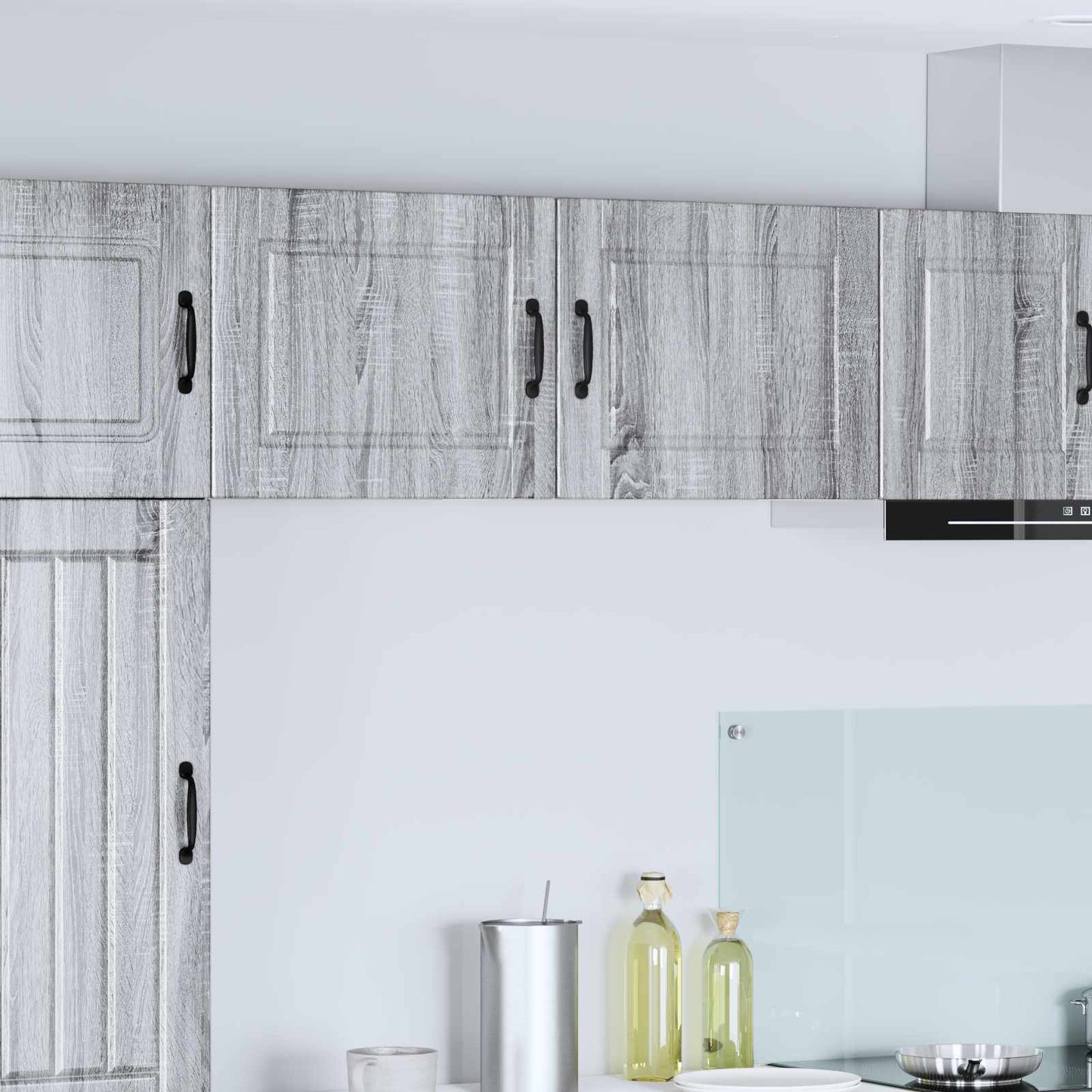 vidaXL Wall Cabinet PORTO Grey Sonoma 50 x 31 x 40 cm Engineered Wood 1