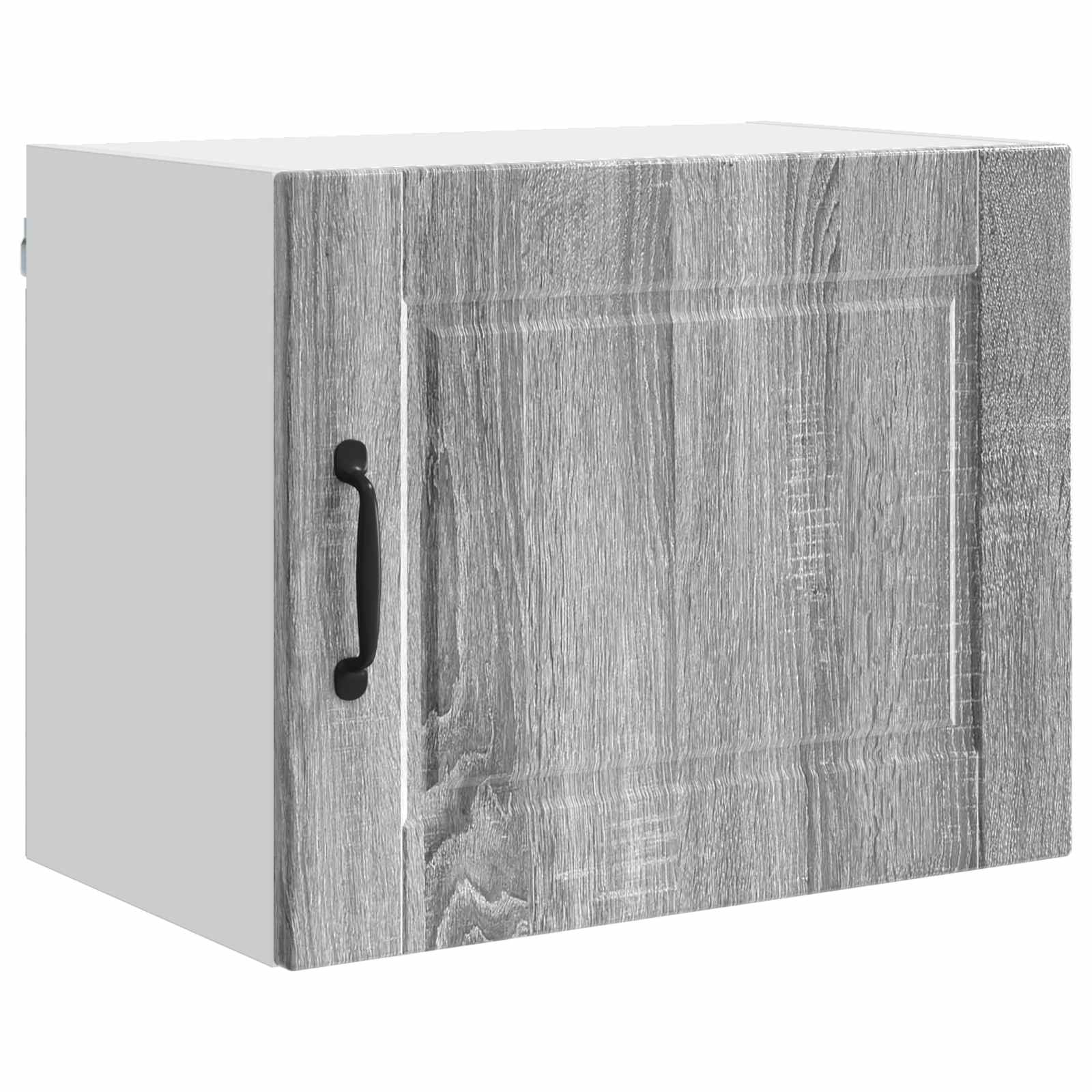 vidaXL Wall Cabinet PORTO Grey Sonoma 50 x 31 x 40 cm Engineered Wood 2