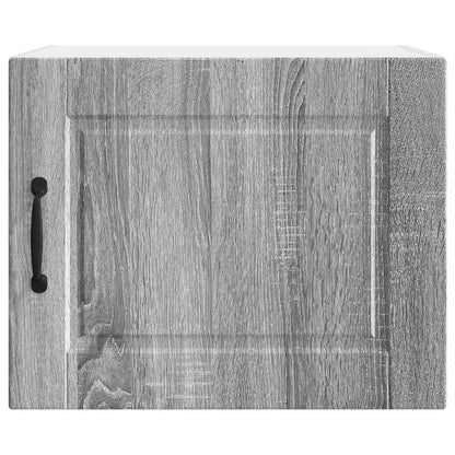 vidaXL Wall Cabinet PORTO Grey Sonoma 50 x 31 x 40 cm Engineered Wood 6