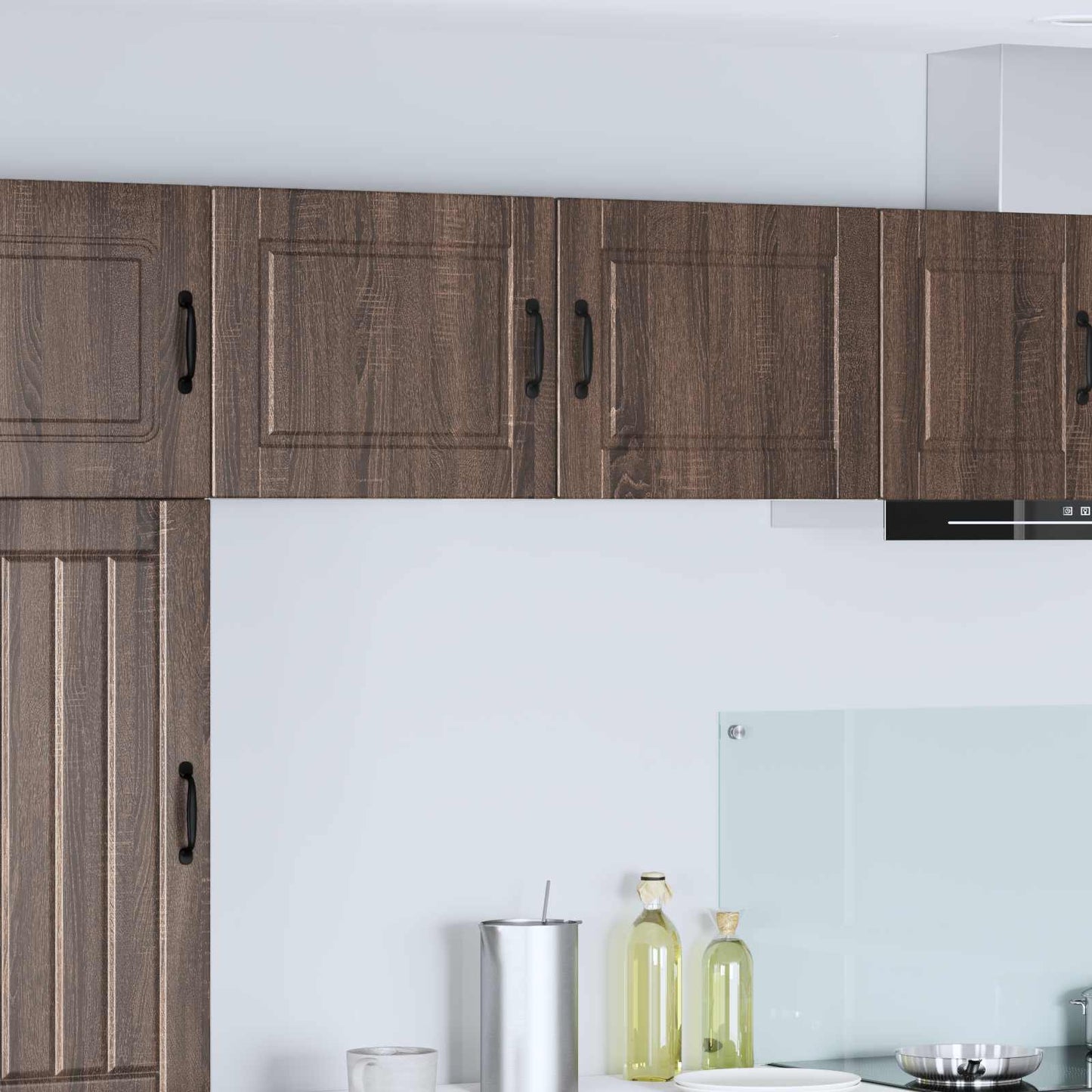 vidaXL Wall Cabinet PORTO Brown Oak 50 x 31 x 40 cm Engineered Wood 1