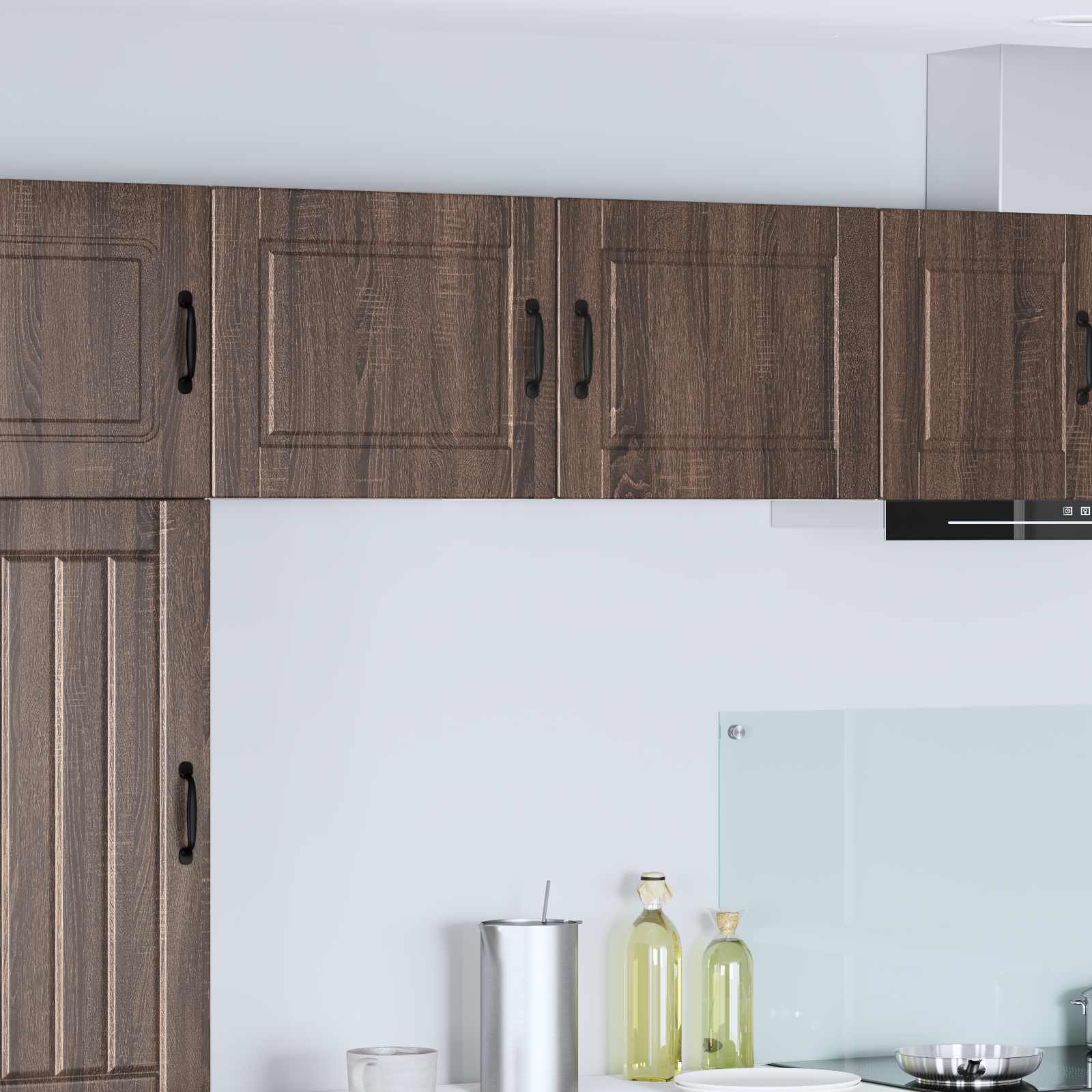 vidaXL Wall Cabinet PORTO Brown Oak 50 x 31 x 40 cm Engineered Wood 1