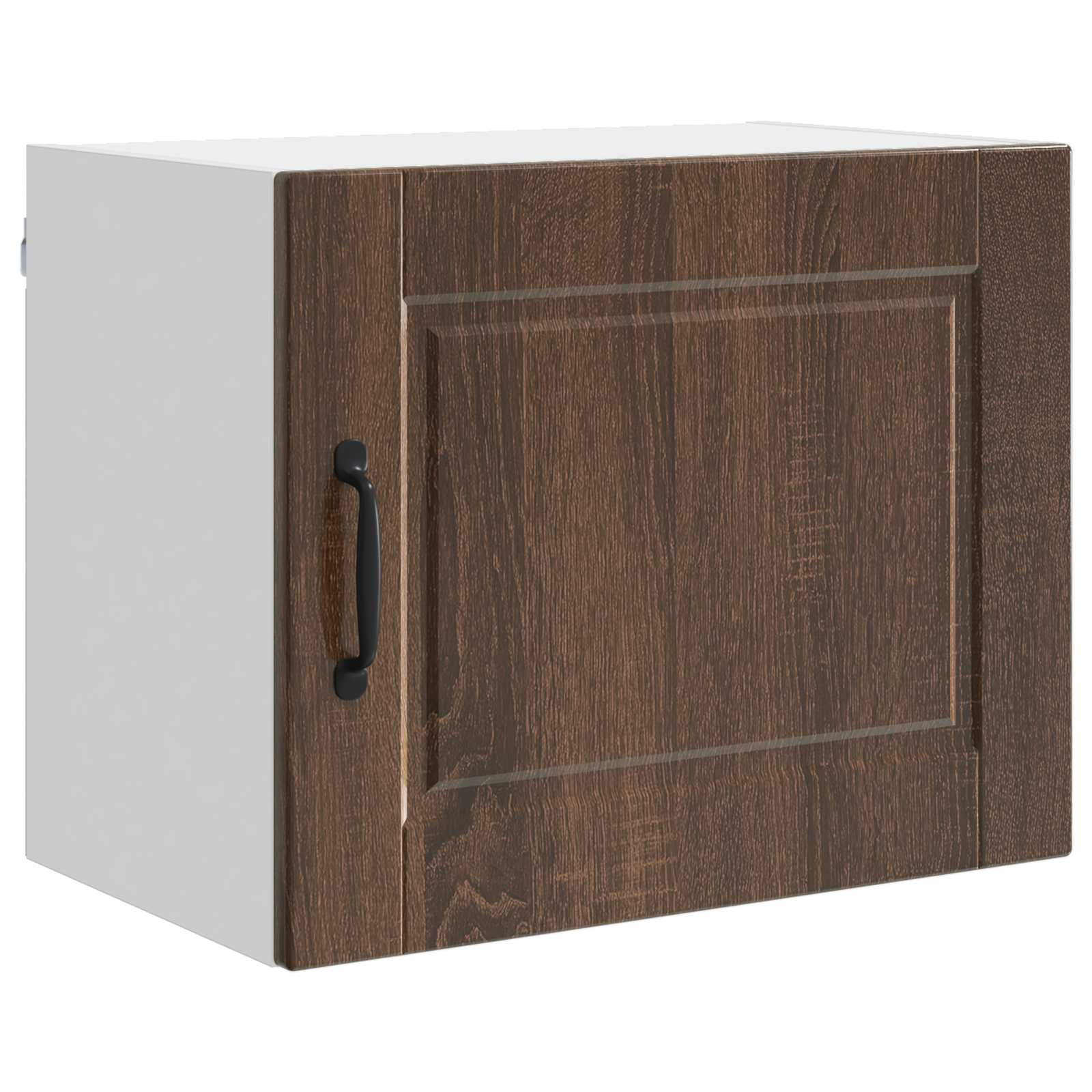 vidaXL Wall Cabinet PORTO Brown Oak 50 x 31 x 40 cm Engineered Wood 2