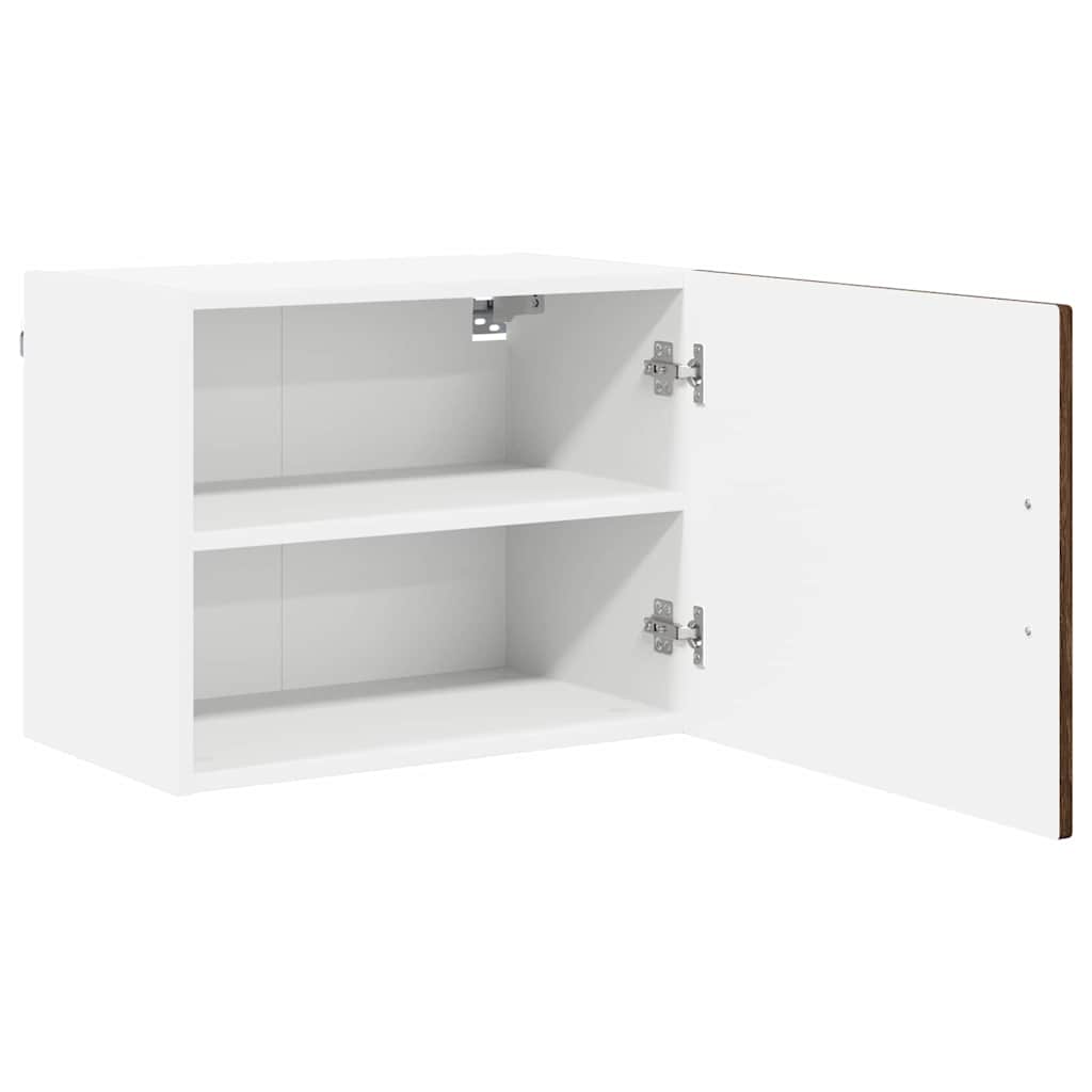 vidaXL Wall Cabinet PORTO Brown Oak 50 x 31 x 40 cm Engineered Wood 5
