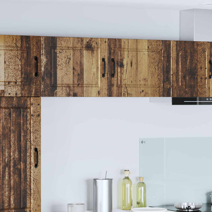 vidaXL Wall Cabinet PORTO Old Wood 50 x 31 x 40 cm Engineered Wood 1