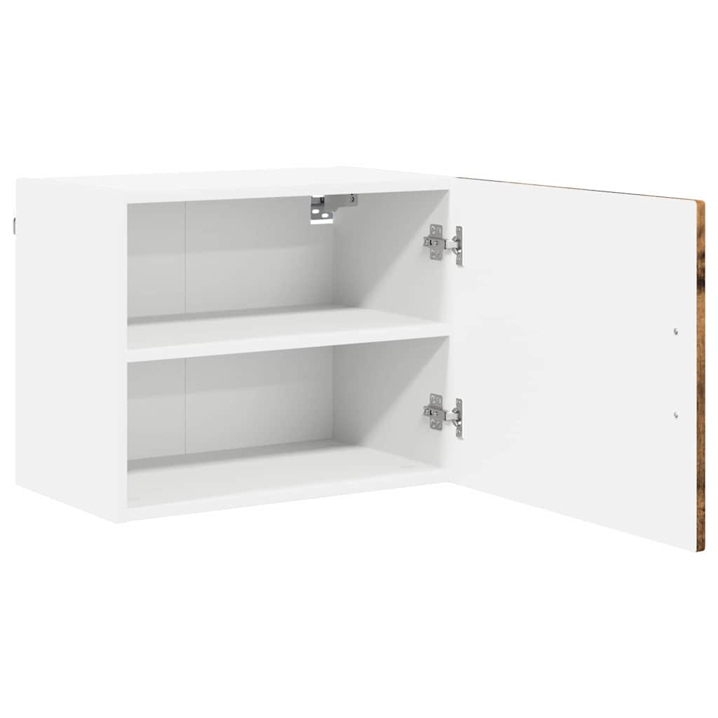 vidaXL Wall Cabinet PORTO Old Wood 50 x 31 x 40 cm Engineered Wood 5