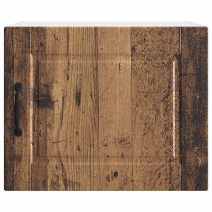 vidaXL Wall Cabinet PORTO Old Wood 50 x 31 x 40 cm Engineered Wood 6