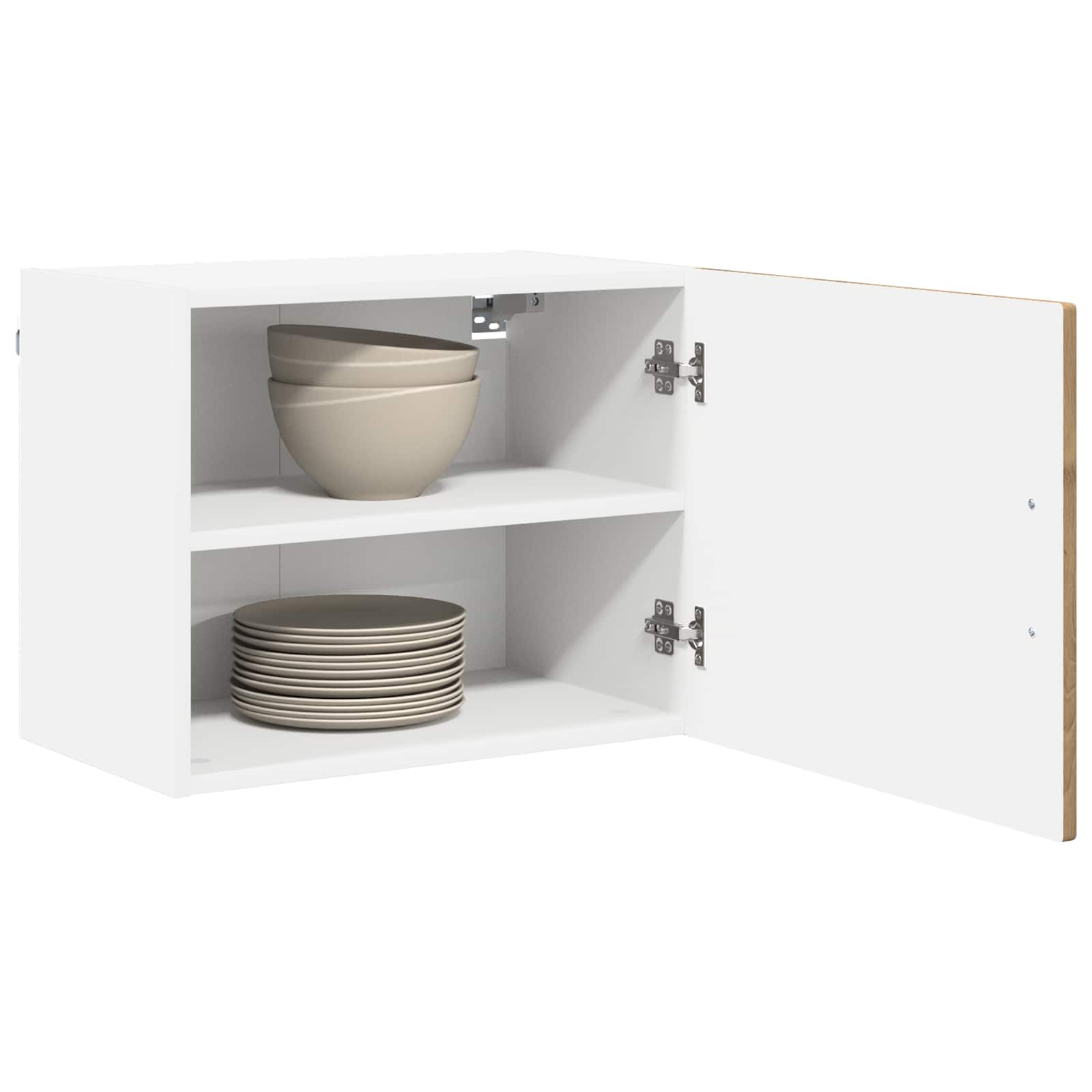 vidaXL Wall Cabinet PORTO Artisan Oak 50 x 31 x 40 cm Engineered Wood 3