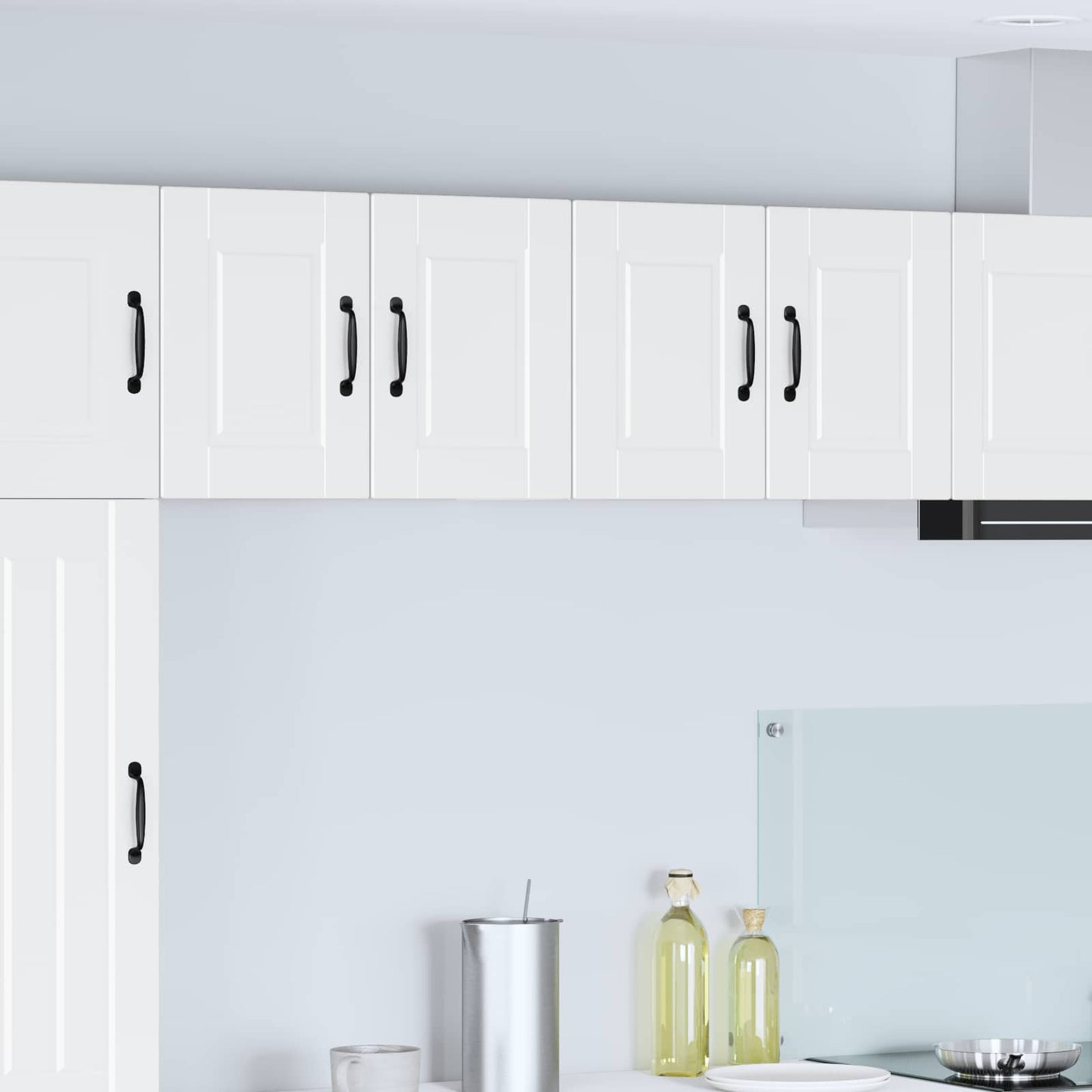 vidaXL Wall Cabinet PORTO White 60 x 31 x 40 cm Engineered Wood 1