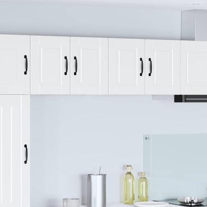 vidaXL Wall Cabinet PORTO White 60 x 31 x 40 cm Engineered Wood 1