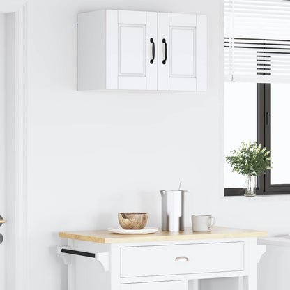 vidaXL Wall Cabinet PORTO White 60 x 31 x 40 cm Engineered Wood 4