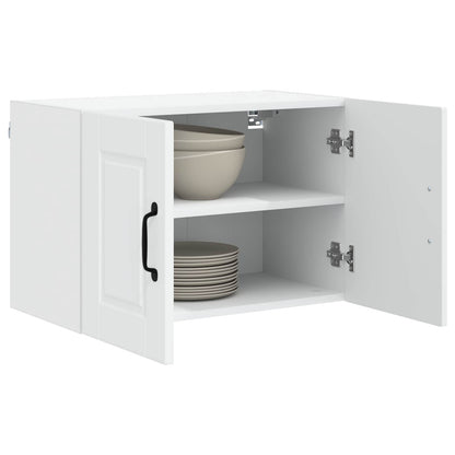 vidaXL Wall Cabinet PORTO White 60 x 31 x 40 cm Engineered Wood 3