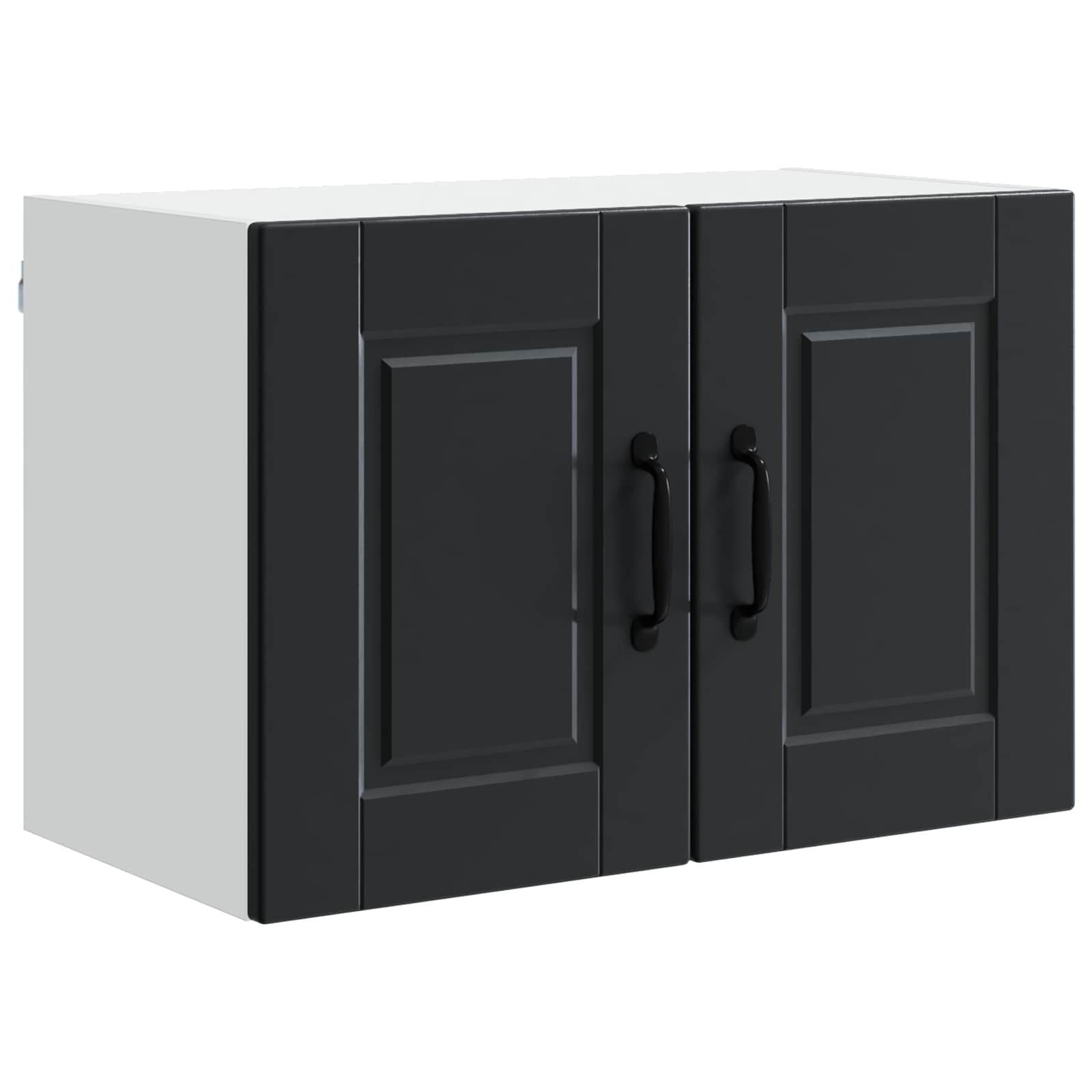 vidaXL Wall Cabinet PORTO Black 60 x 31 x 40 cm Engineered Wood 2