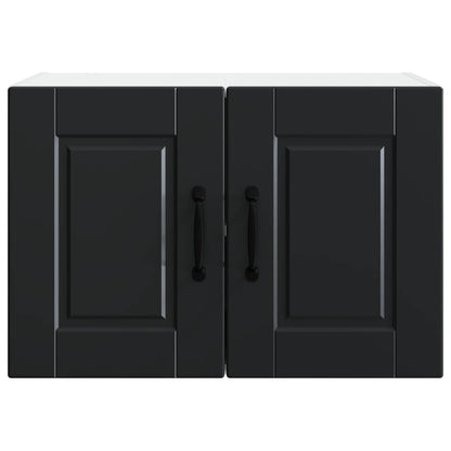 vidaXL Wall Cabinet PORTO Black 60 x 31 x 40 cm Engineered Wood 6