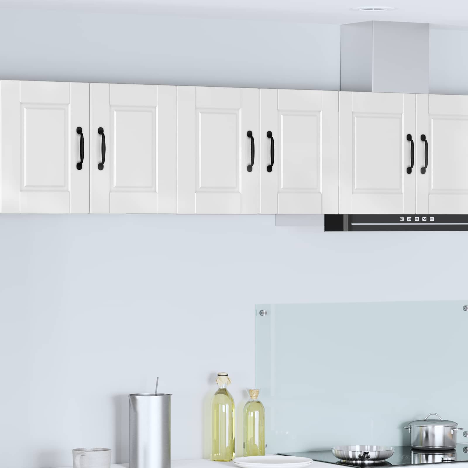 vidaXL Wall Cabinet PORTO High Gloss White 60 x 31 x 40 cm 1