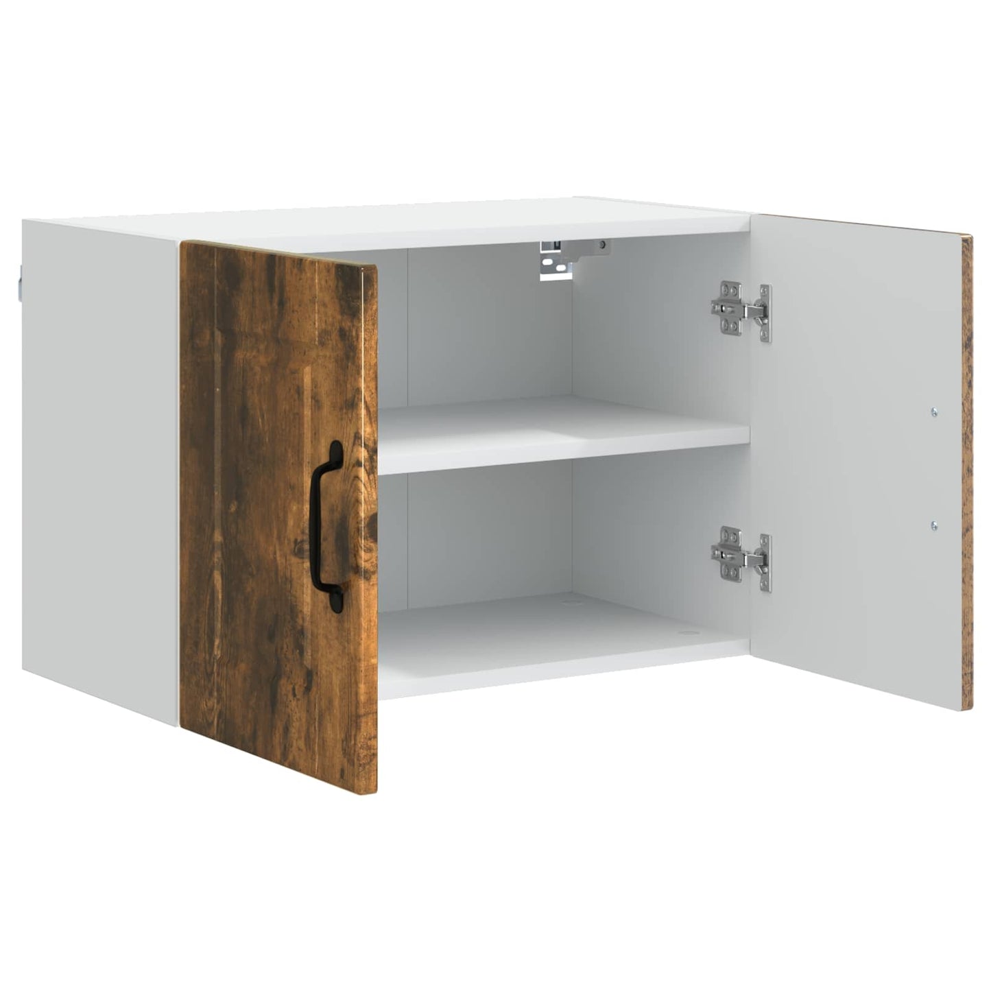 vidaXL Wall Cabinet PORTO Smoked Oak 60 x 31 x 40 cm Engineered Wood 5