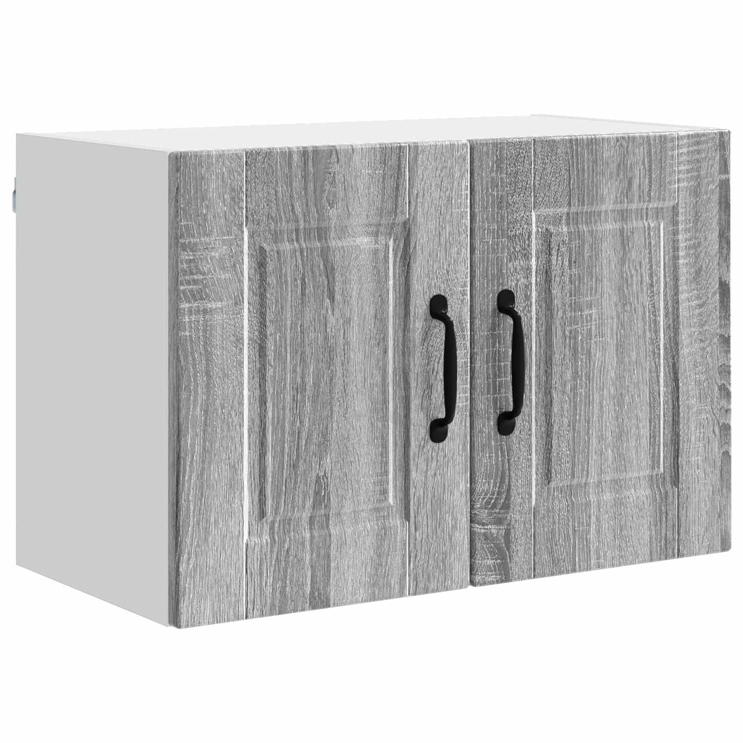 vidaXL Wall Cabinet PORTO Grey Sonoma 60 x 31 x 40 cm Engineered Wood 2