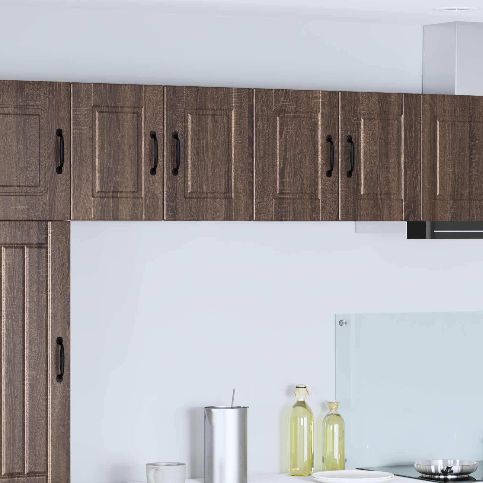 vidaXL Wall Cabinet PORTO Brown Oak 60 x 31 x 40 cm Engineered Wood 1