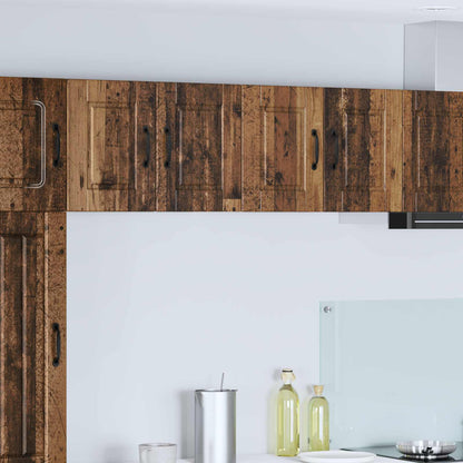vidaXL Wall Cabinet PORTO Old Wood 60 x 31 x 40 cm Engineered Wood 1