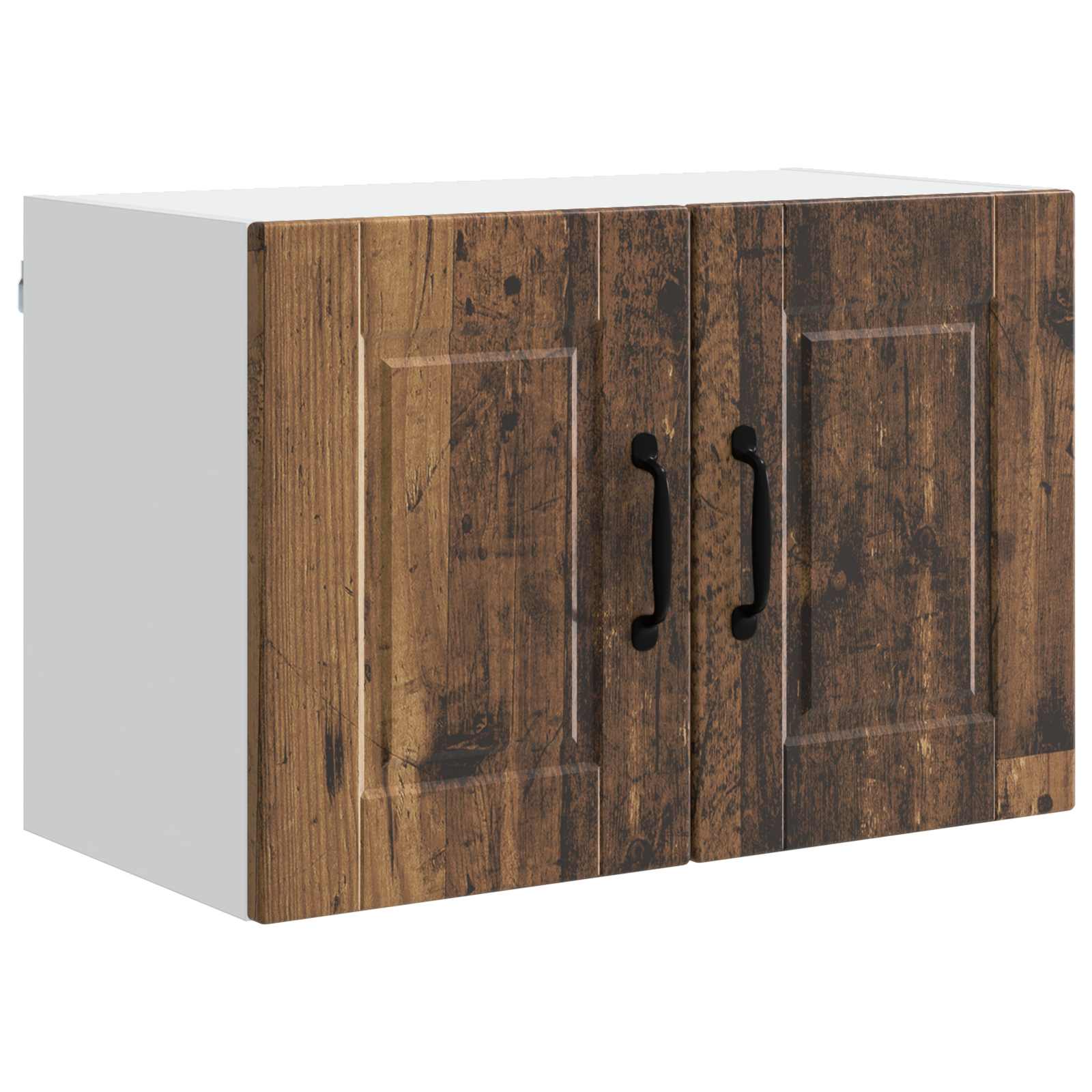 vidaXL Wall Cabinet PORTO Old Wood 60 x 31 x 40 cm Engineered Wood 2