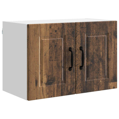 vidaXL Wall Cabinet PORTO Old Wood 60 x 31 x 40 cm Engineered Wood 2