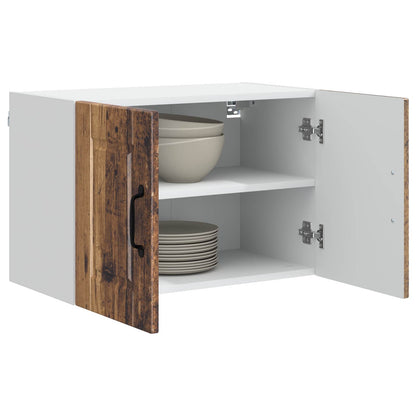 vidaXL Wall Cabinet PORTO Old Wood 60 x 31 x 40 cm Engineered Wood 3