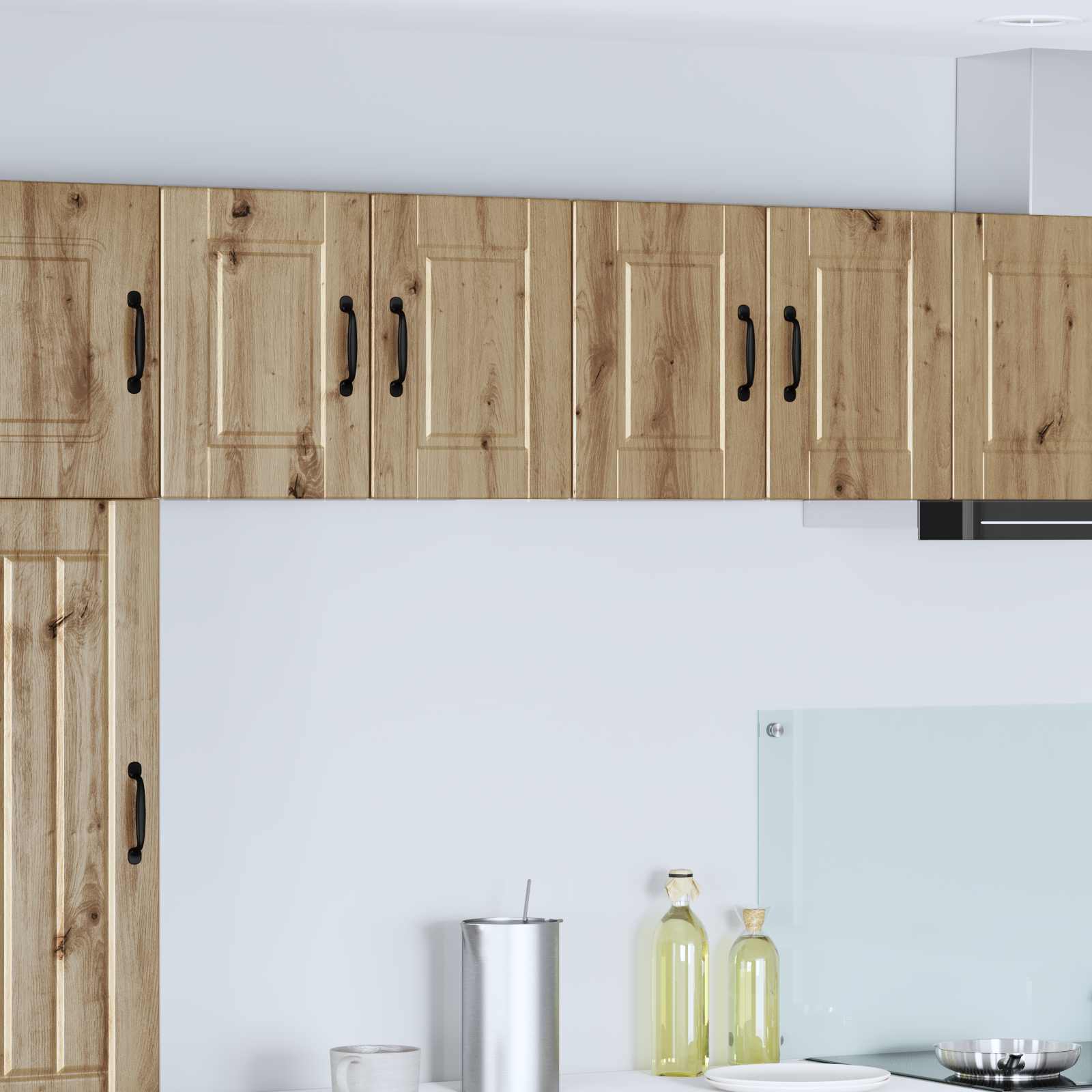 vidaXL Wall Cabinet PORTO Artisan Oak 60 x 31 x 40 cm Engineered Wood 1