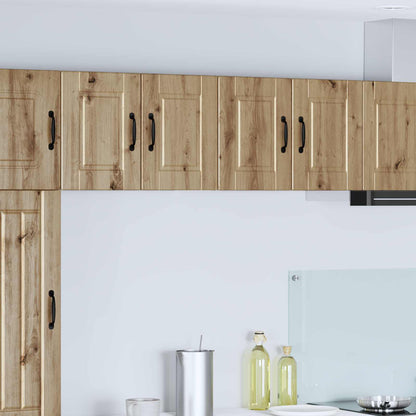 vidaXL Wall Cabinet PORTO Artisan Oak 60 x 31 x 40 cm Engineered Wood 1