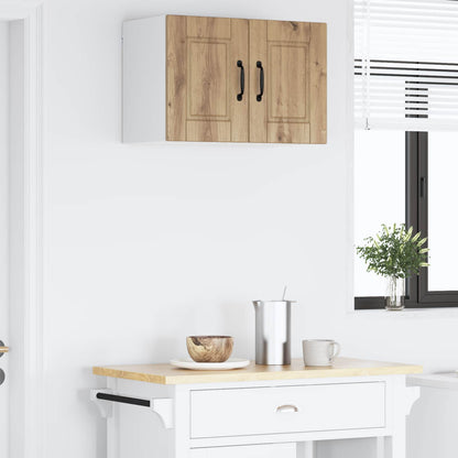 vidaXL Wall Cabinet PORTO Artisan Oak 60 x 31 x 40 cm Engineered Wood 4