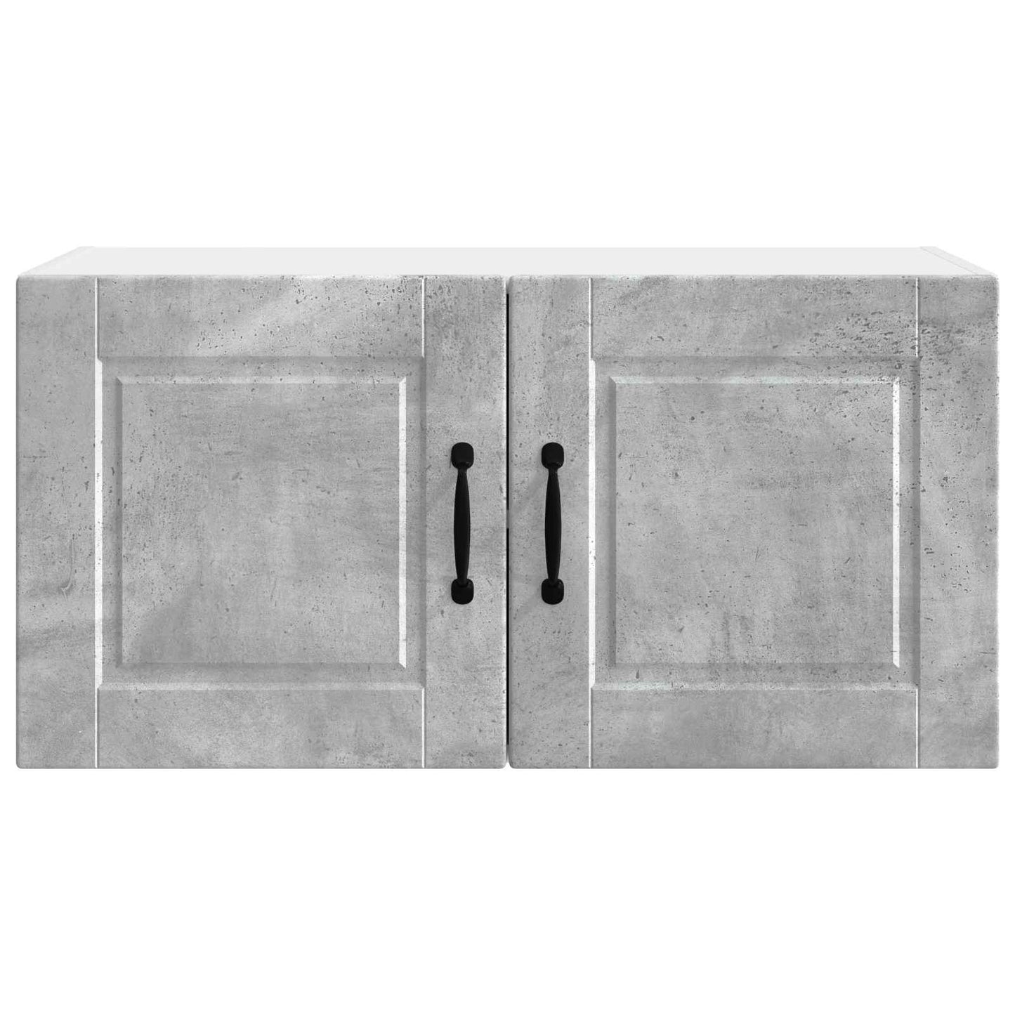 vidaXL Wall Cabinet PORTO Concrete Grey 80 x 31 x 40 cm 6
