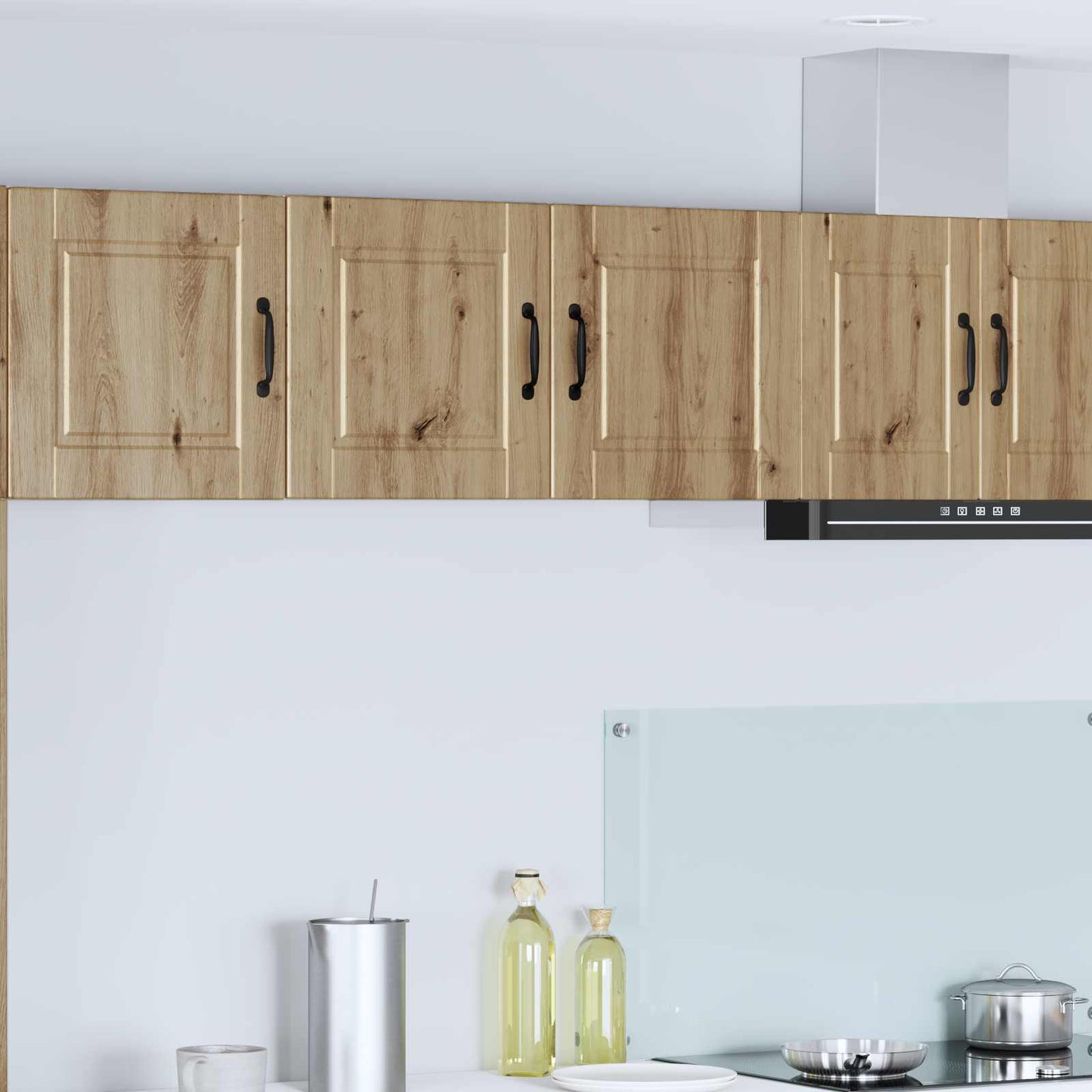 vidaXL Wall Cabinet PORTO Artisan Oak 80 x 31 x 40 cm Engineered Wood 1