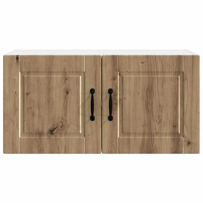 vidaXL Wall Cabinet PORTO Artisan Oak 80 x 31 x 40 cm Engineered Wood 6