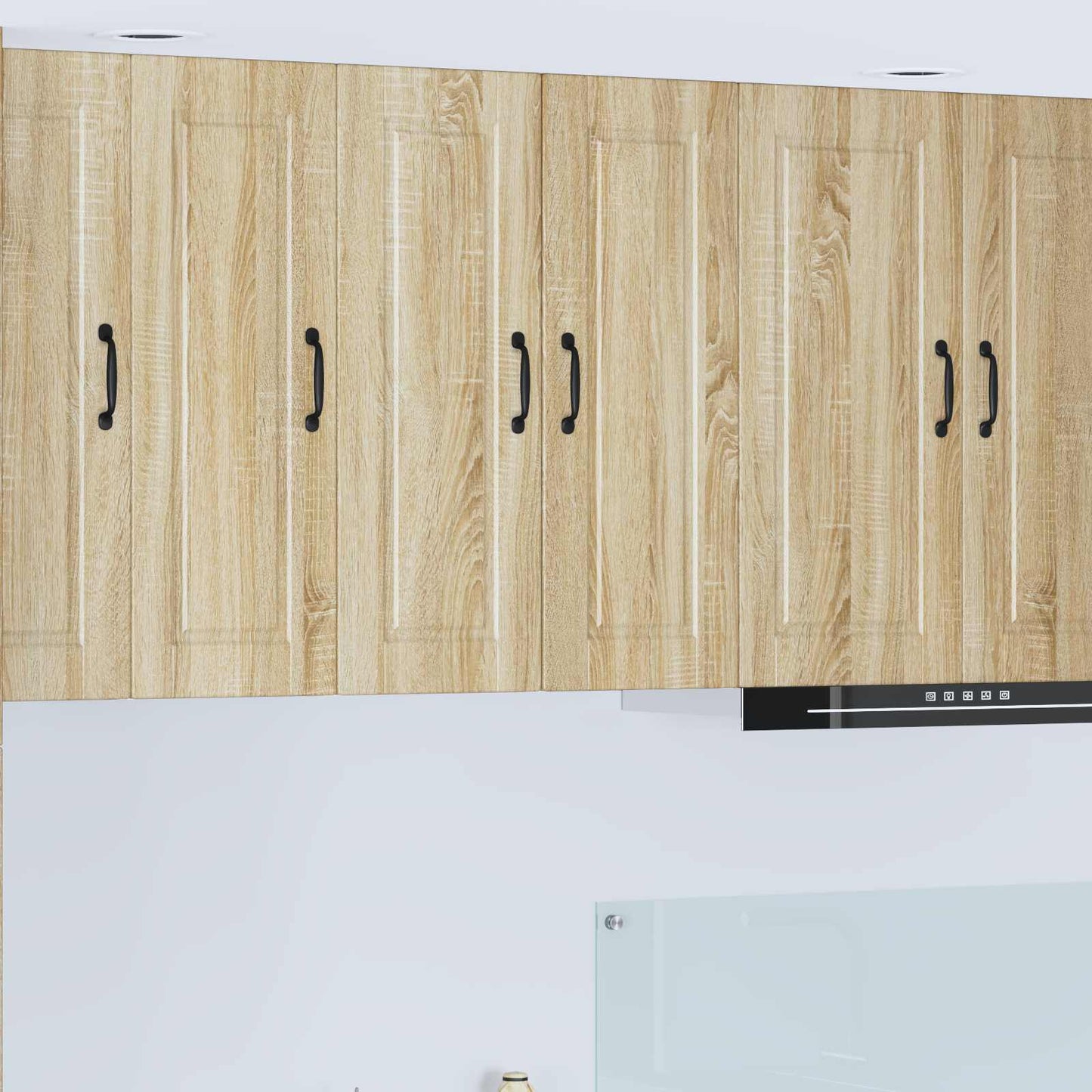 vidaXL Wall Cabinet PORTO Sonoma Oak 30 x 31 x 80 cm Engineered Wood 1