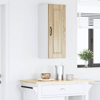 vidaXL Wall Cabinet PORTO Sonoma Oak 30 x 31 x 80 cm Engineered Wood 4