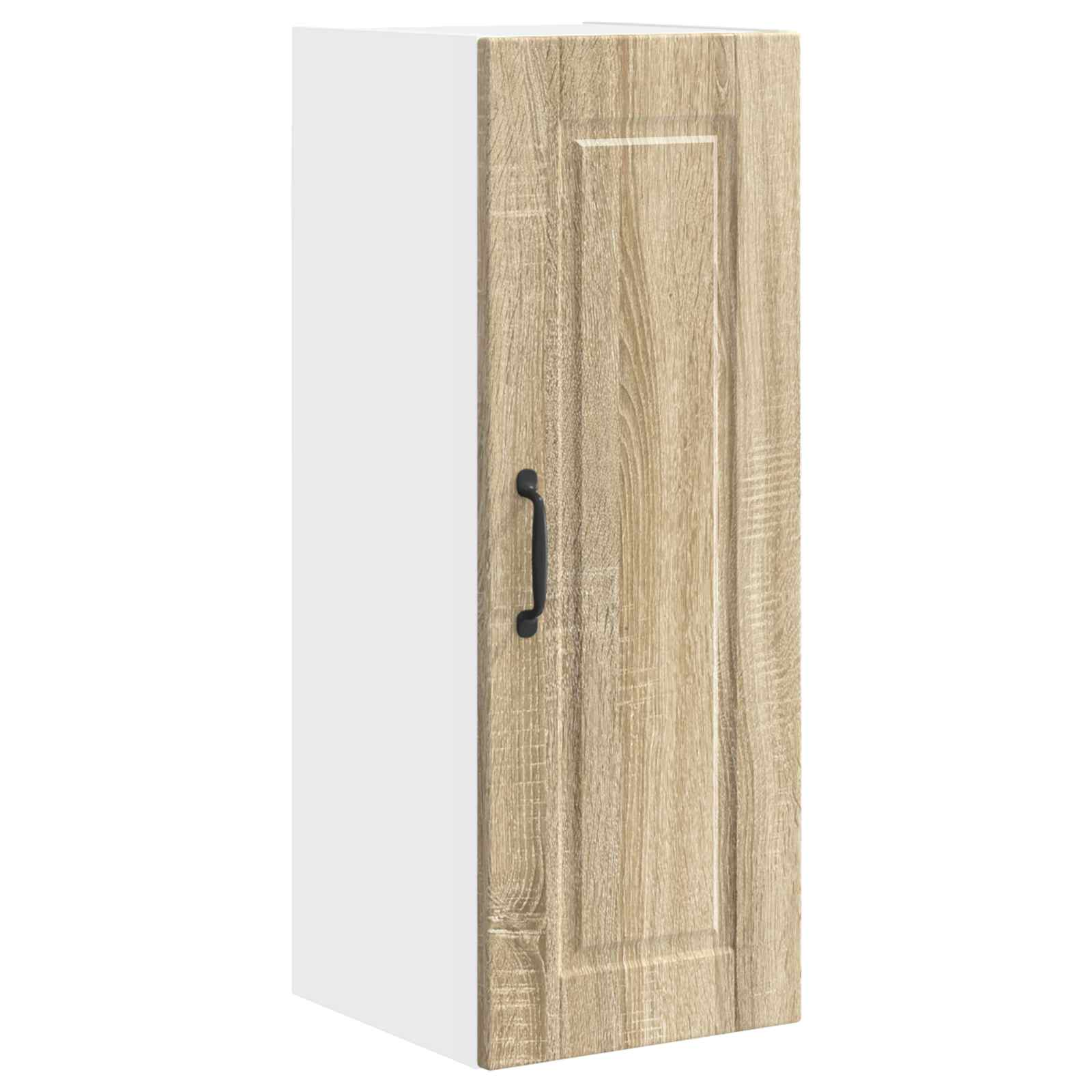 vidaXL Wall Cabinet PORTO Sonoma Oak 30 x 31 x 80 cm Engineered Wood 2