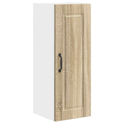 vidaXL Wall Cabinet PORTO Sonoma Oak 30 x 31 x 80 cm Engineered Wood 2
