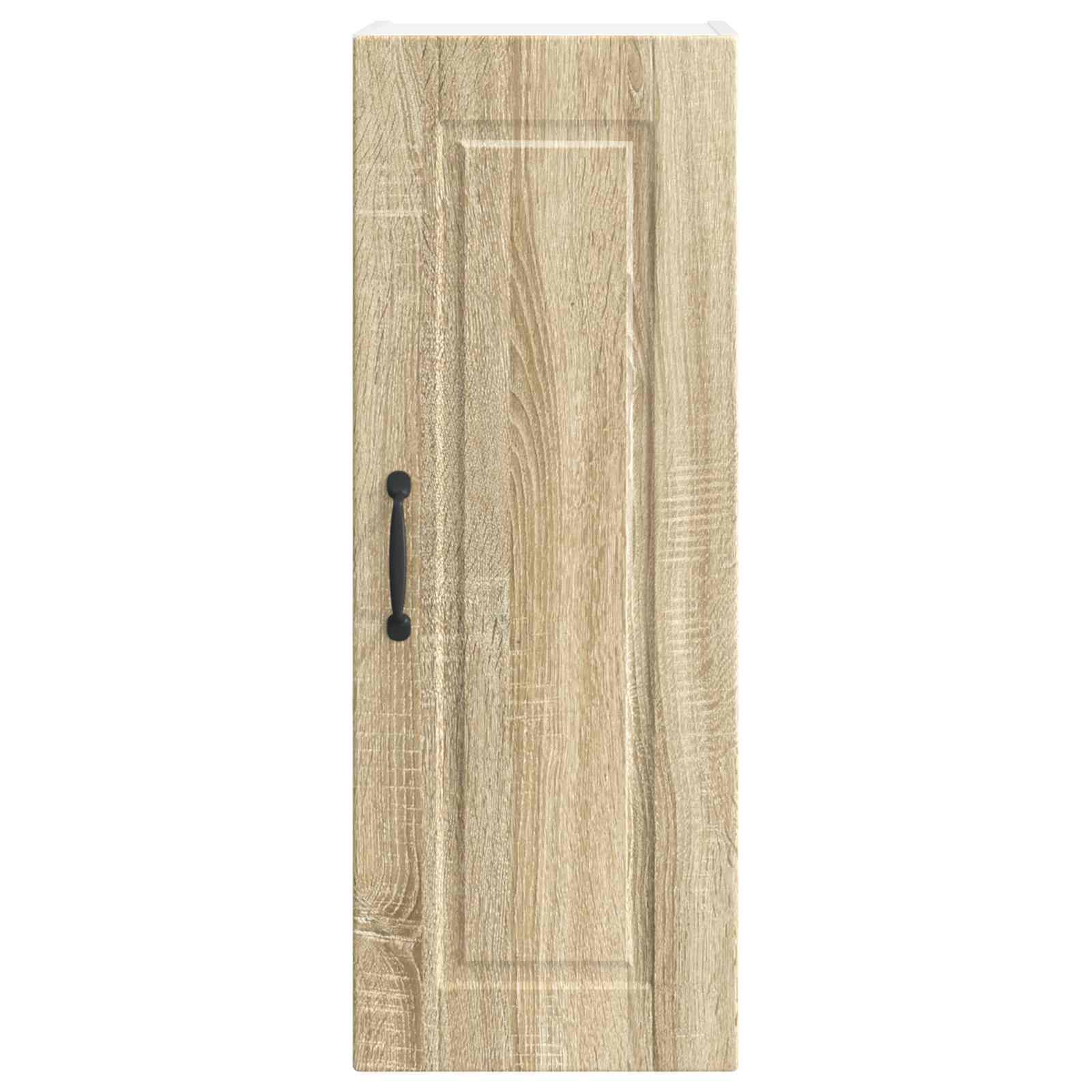 vidaXL Wall Cabinet PORTO Sonoma Oak 30 x 31 x 80 cm Engineered Wood 6