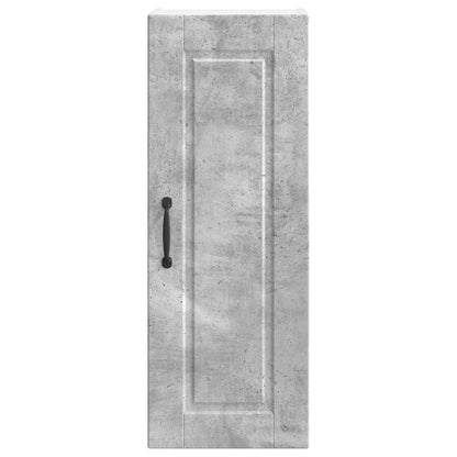 vidaXL Wall Cabinet PORTO Concrete Grey 30 x 31 x 80 cm 6