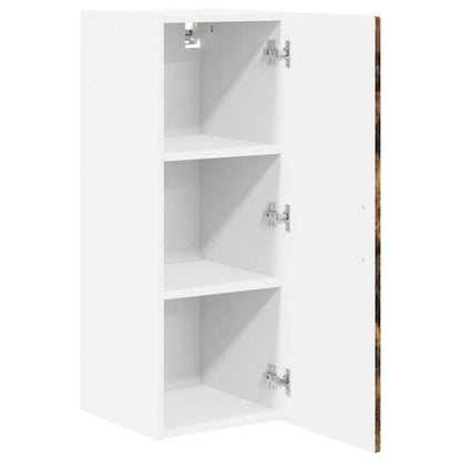 vidaXL Wall Cabinet PORTO Smoked Oak 30 x 31 x 80 cm Engineered Wood 5