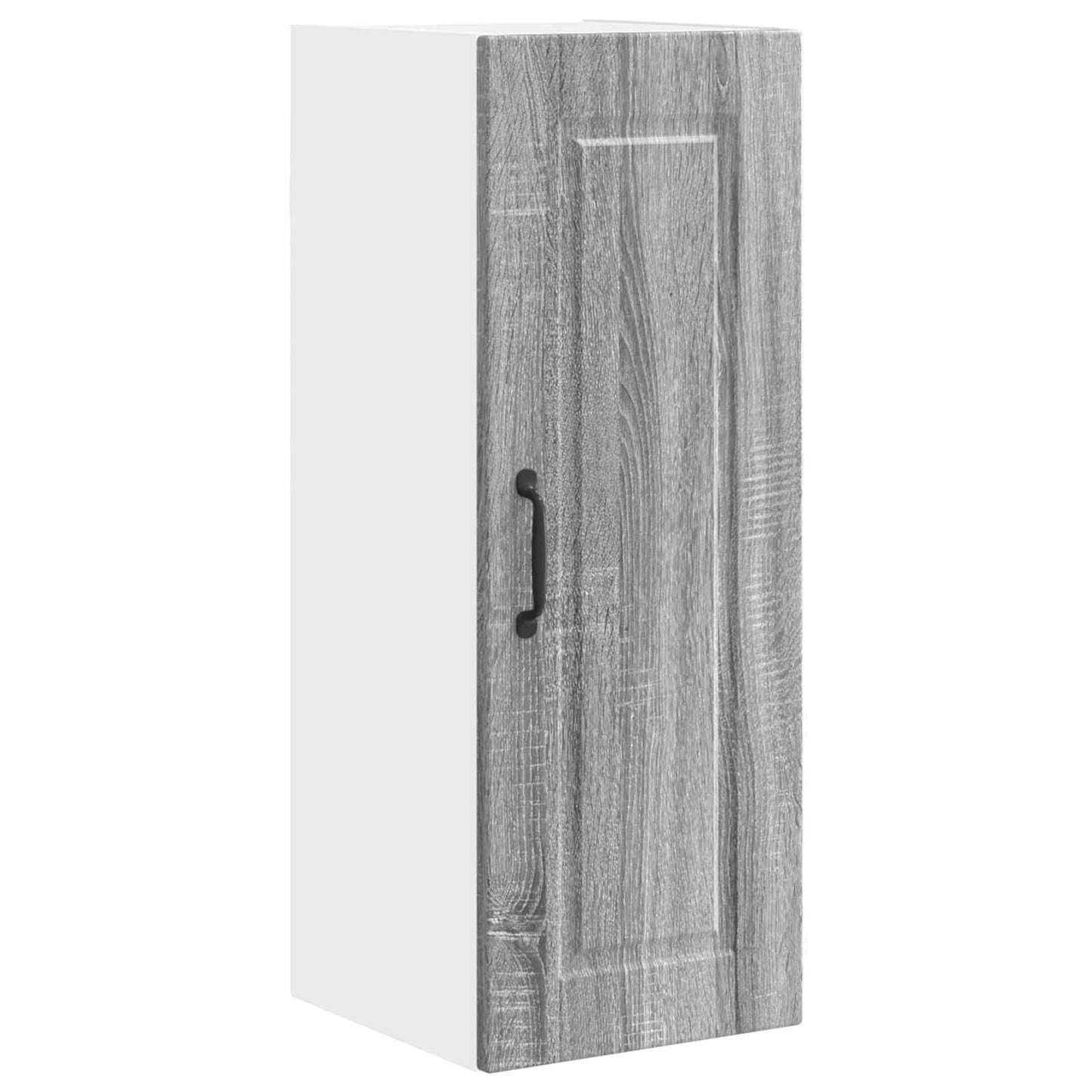 vidaXL Wall Cabinet PORTO Grey Sonoma 30 x 31 x 80 cm Engineered Wood 2