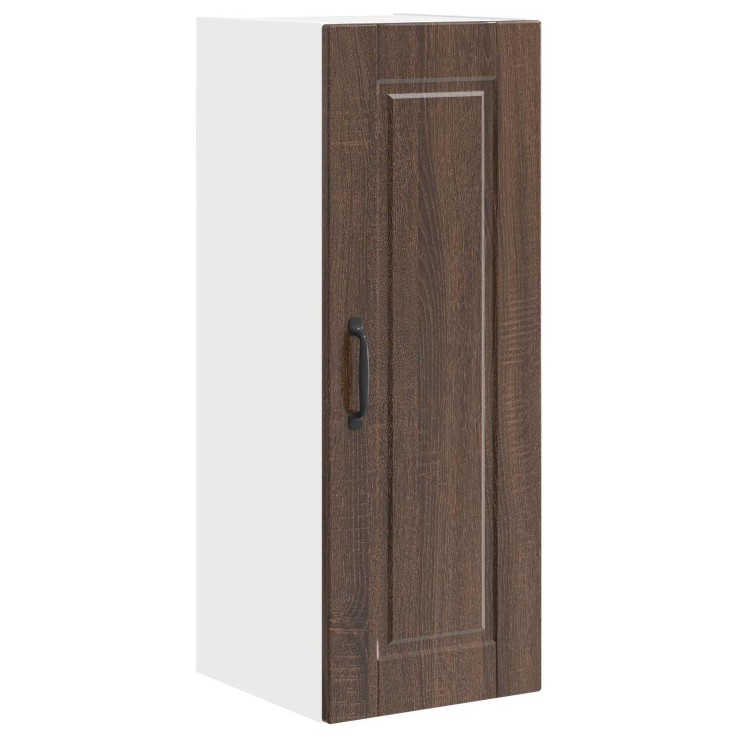 vidaXL Wall Cabinet PORTO Brown Oak 30 x 31 x 80 cm Engineered Wood 2