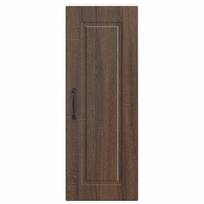 vidaXL Wall Cabinet PORTO Brown Oak 30 x 31 x 80 cm Engineered Wood 6
