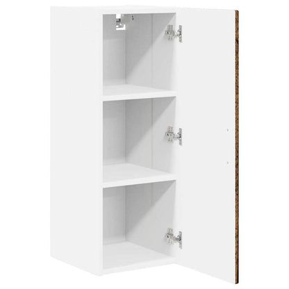 vidaXL Wall Cabinet PORTO Old Wood 30 x 31 x 80 cm Engineered Wood 5