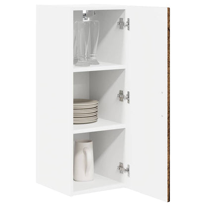 vidaXL Wall Cabinet PORTO Old Wood 30 x 31 x 80 cm Engineered Wood 3